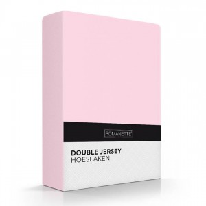 Hoeslaken Rose Romanette Double Jersey 