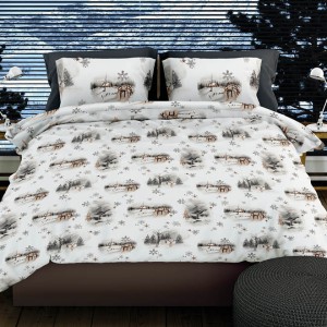 Sale*Dekbedovertrek Romanette Snowdonia Flanel