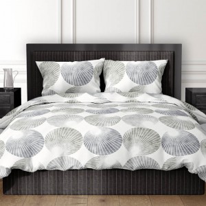 Dekbedovertrek Satin d'Or Grosseto Zilver
