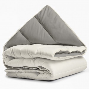 All-in one lazy dekbed Creme/Kaki