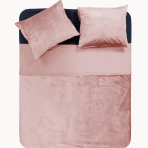 Dekbedovertrek  Velvet Piping Roze