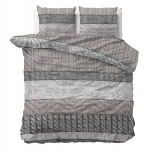 Dekbedovertrek Dreamhouse Flanel Elin Taupe