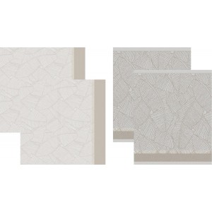 DDDDD Barrier 2 Keukendoeken & 2 Theedoeken Off-White