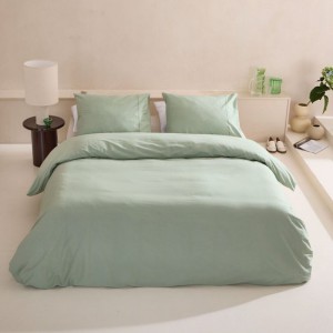 Dekbedovertrek Walra Remade Uni Essence Groen