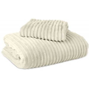 Dekbedovertrek Rib Teddy Sleeptime Creme