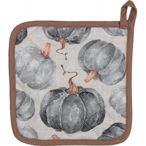 Clayre & Eef Pannenlap Pompoen Grijs