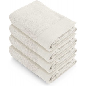 Walra handdoeken 60x110 4-delig - Badhanddoeken 550 g/m² - 100% Katoen - Handdoekenset Kiezel Grijs